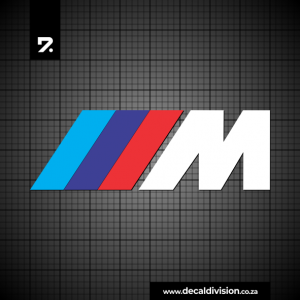 BMW Motorsport M Sticker